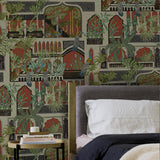 Kravet PEACOCK ARCHES 41 Wallpaper