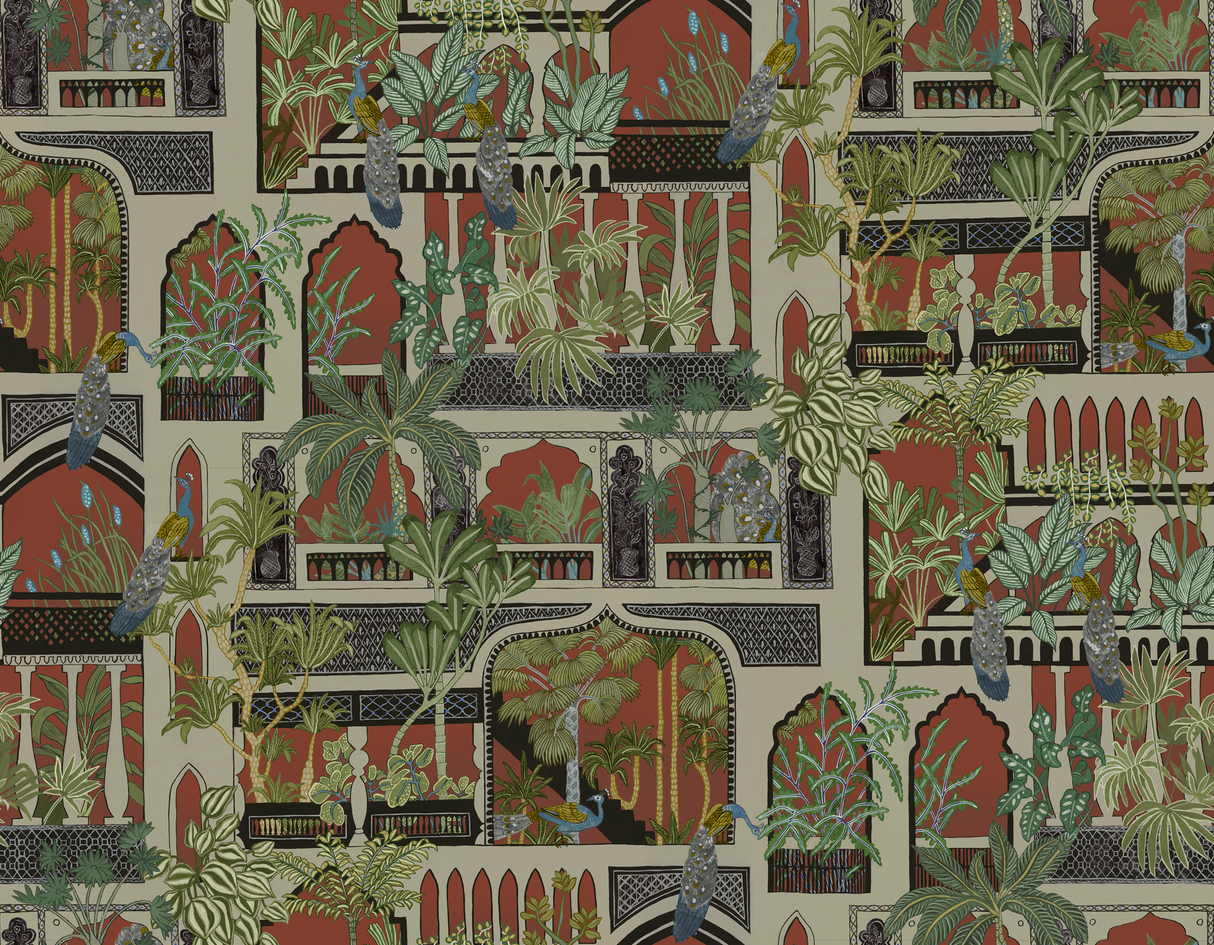 Kravet PEACOCK ARCHES 41 Wallpaper