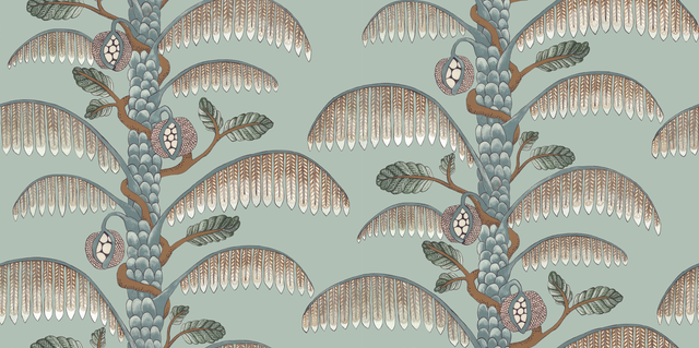Kravet PALM STRIPE 01 Wallpaper