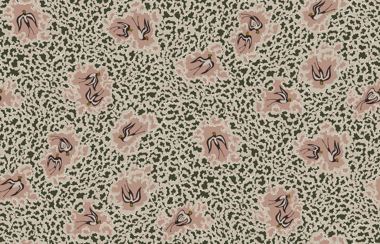Kravet BEAS SWALLOWS 11 Wallpaper