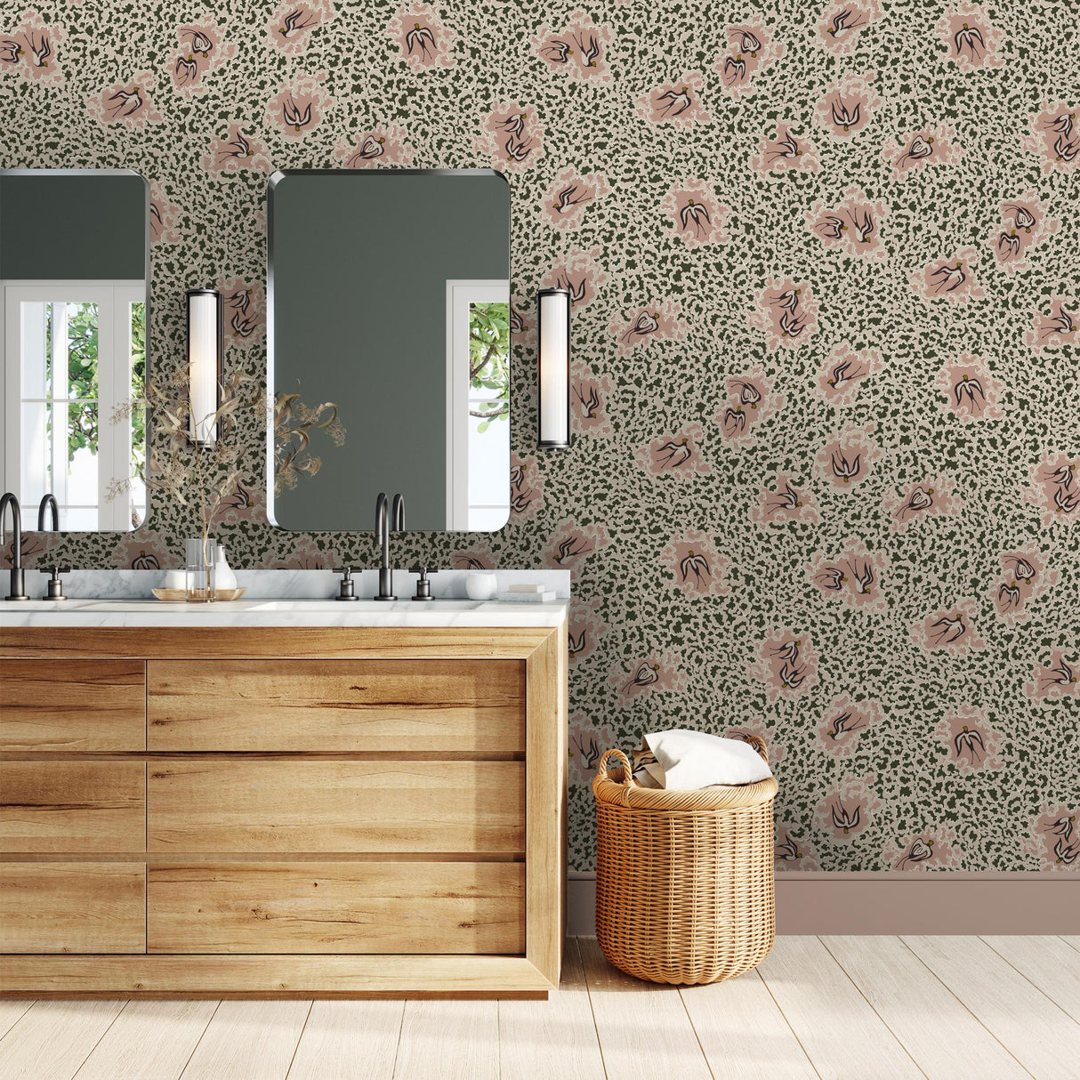 Kravet BEAS SWALLOWS 11 Wallpaper