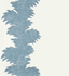 Lee Jofa PALMYRA WP BLUE Wallpaper