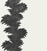 Lee Jofa PALMYRA WP BLACK Wallpaper