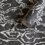 Lee Jofa RIVIERE WP BLACK Wallpaper
