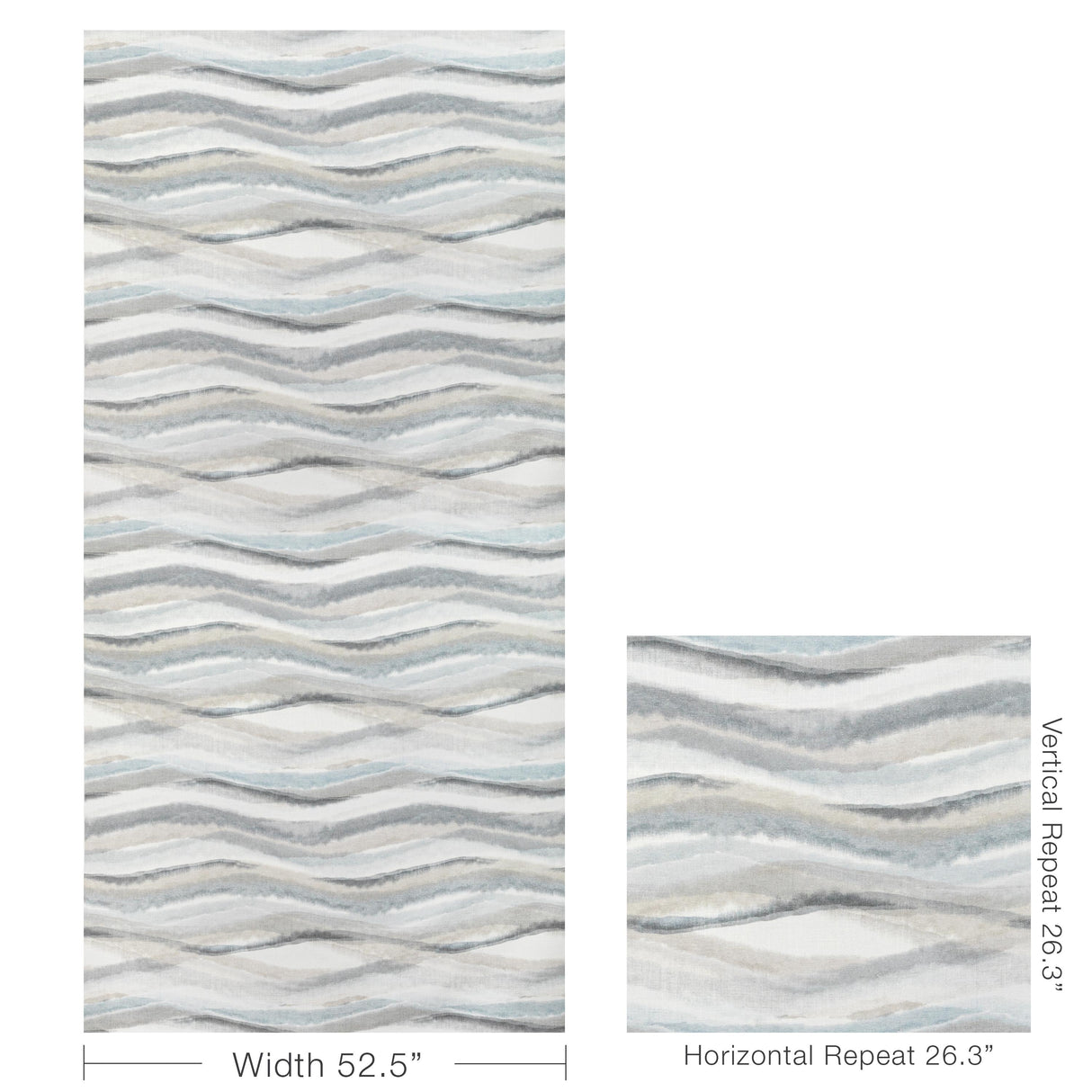 Kravet STRIATE MIST Fabric