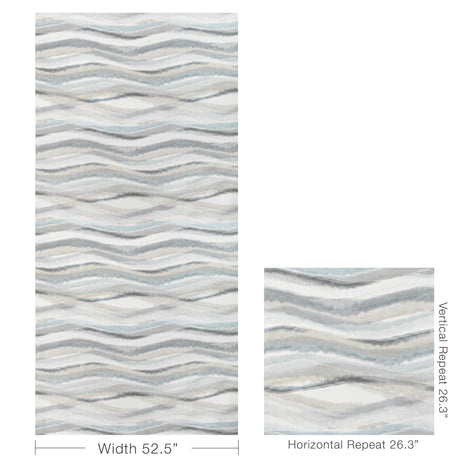 Kravet STRIATE MIST Fabric