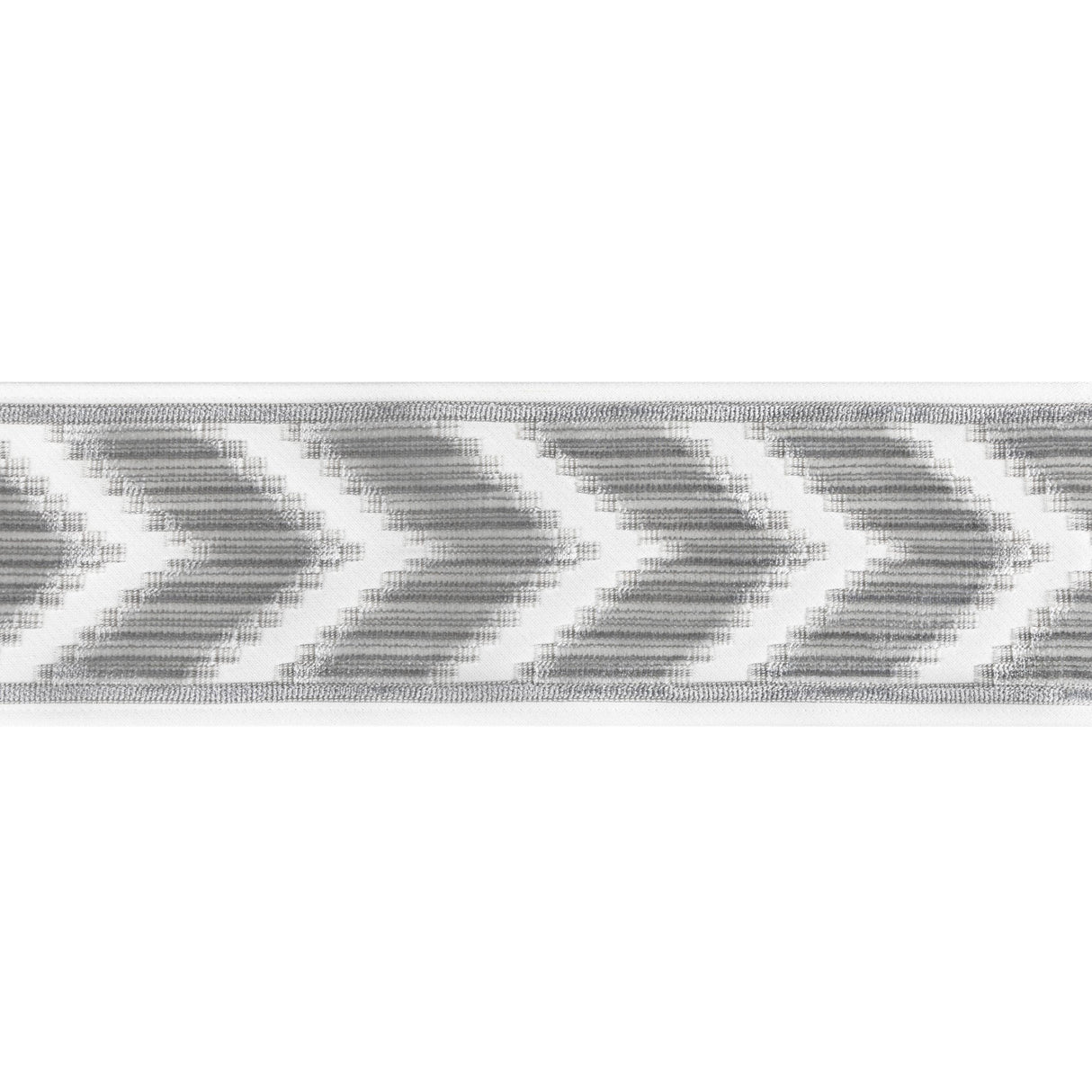 Kravet CHEVRON VELVET TAPE GREY Trim