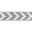 Kravet CHEVRON VELVET TAPE GREY Trim