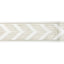 Kravet CHEVRON VELVET TAPE BLANC Trim