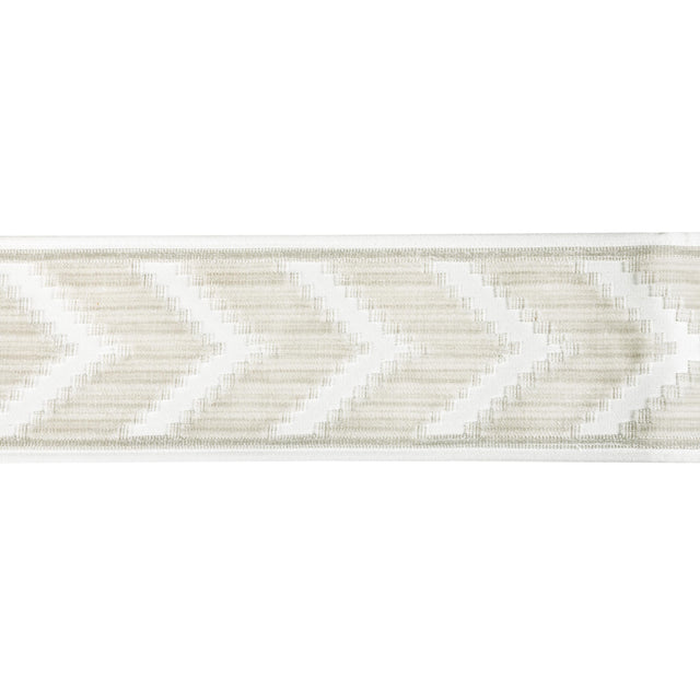 Kravet CHEVRON VELVET TAPE BLANC Trim