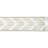 Kravet CHEVRON VELVET TAPE BLANC Trim