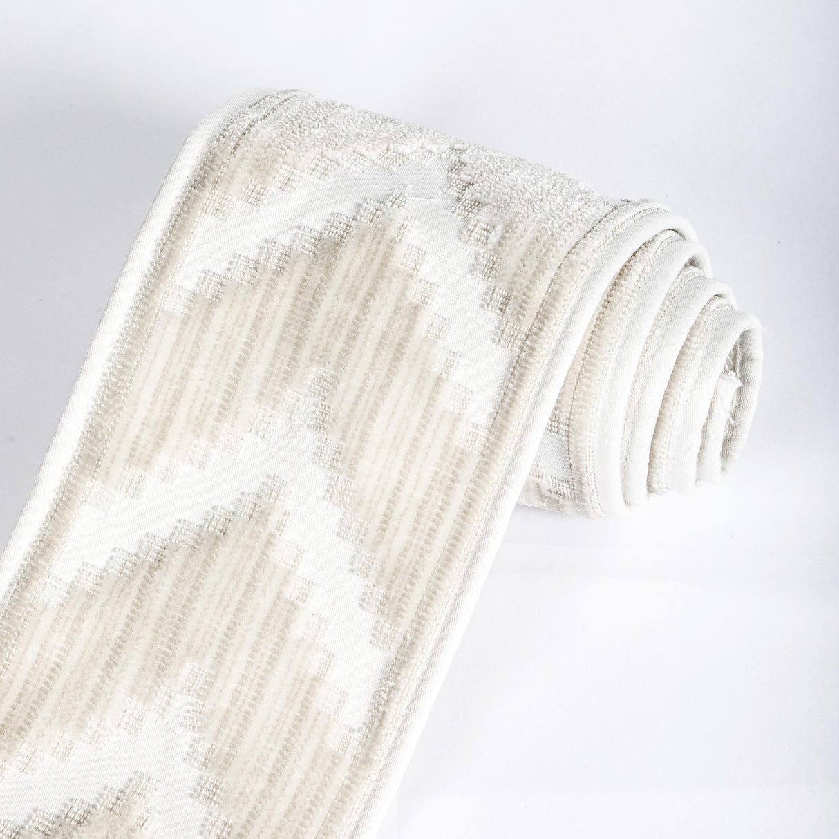 Kravet CHEVRON VELVET TAPE BLANC Trim