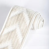 Kravet CHEVRON VELVET TAPE BLANC Trim