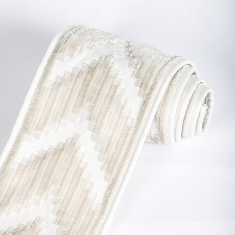 Kravet CHEVRON VELVET TAPE BLANC Trim