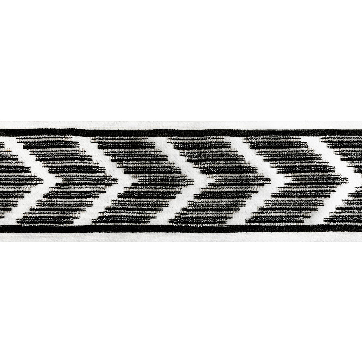 Kravet CHEVRON VELVET TAPE NOIR Trim