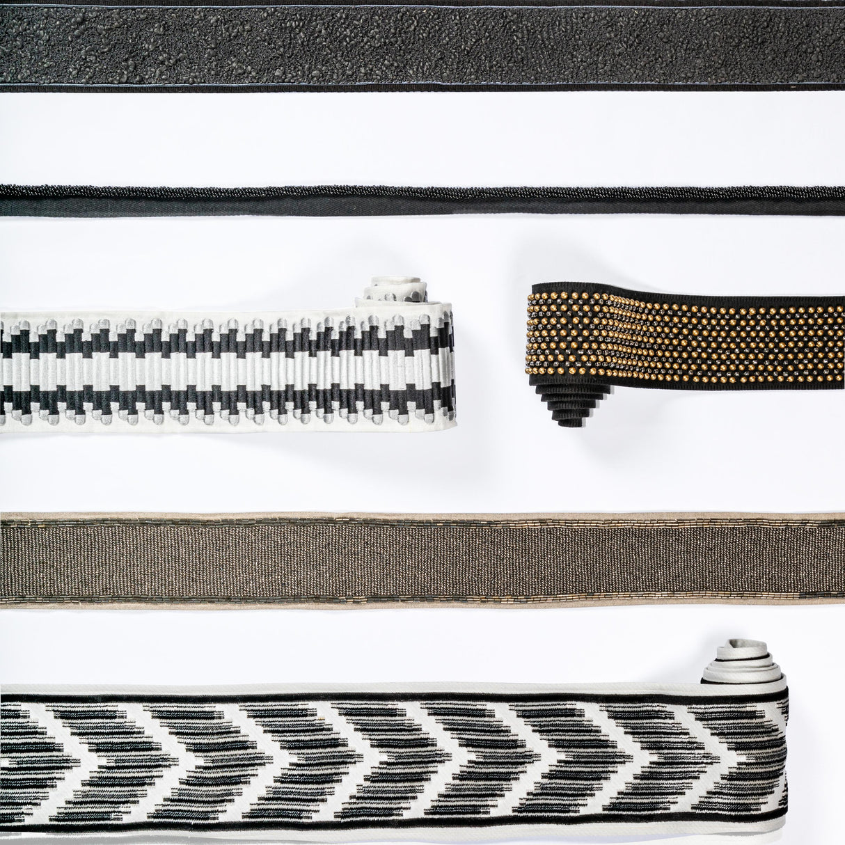 Kravet GALAXY BEAD TAPE NOIR Trim