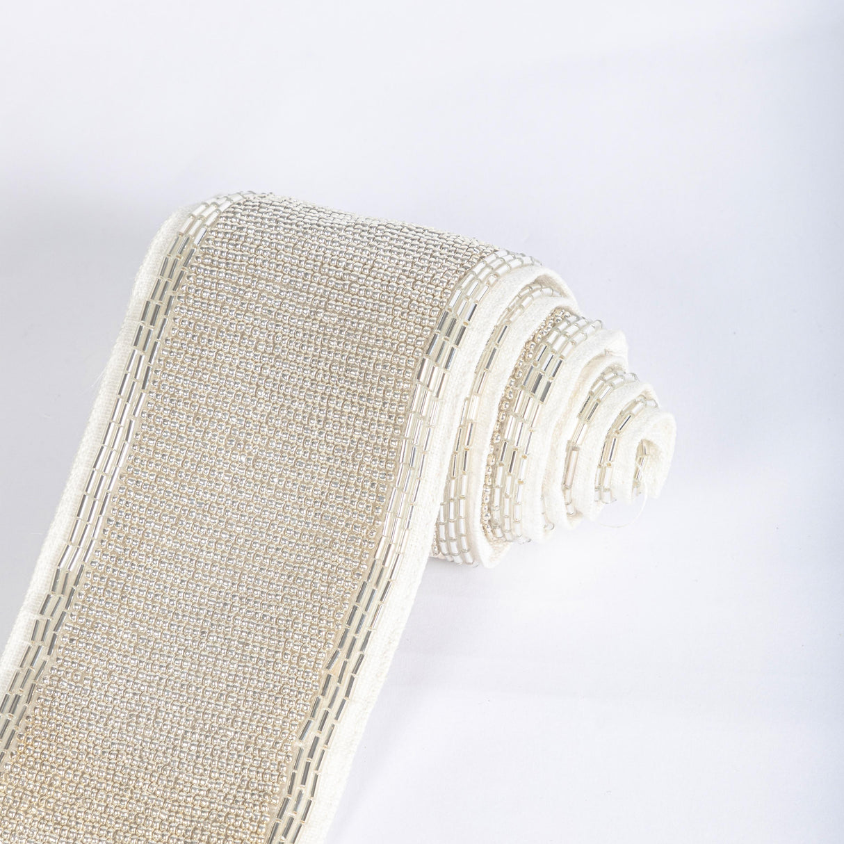 Kravet LUXE BEAD TAPE SILVER Trim