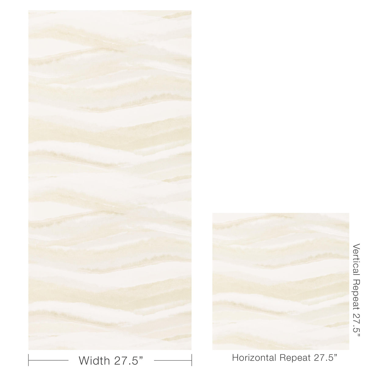 Kravet STRIATE WP CHAMPAGNE Wallpaper