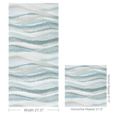 Kravet STRIATE WP CHAMBRAY Wallpaper