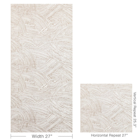 Kravet MODERN SWIRL WP QUARTZ Wallpaper