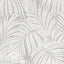 Kravet LEAF PAPERWEAVE SILVER Wallpaper