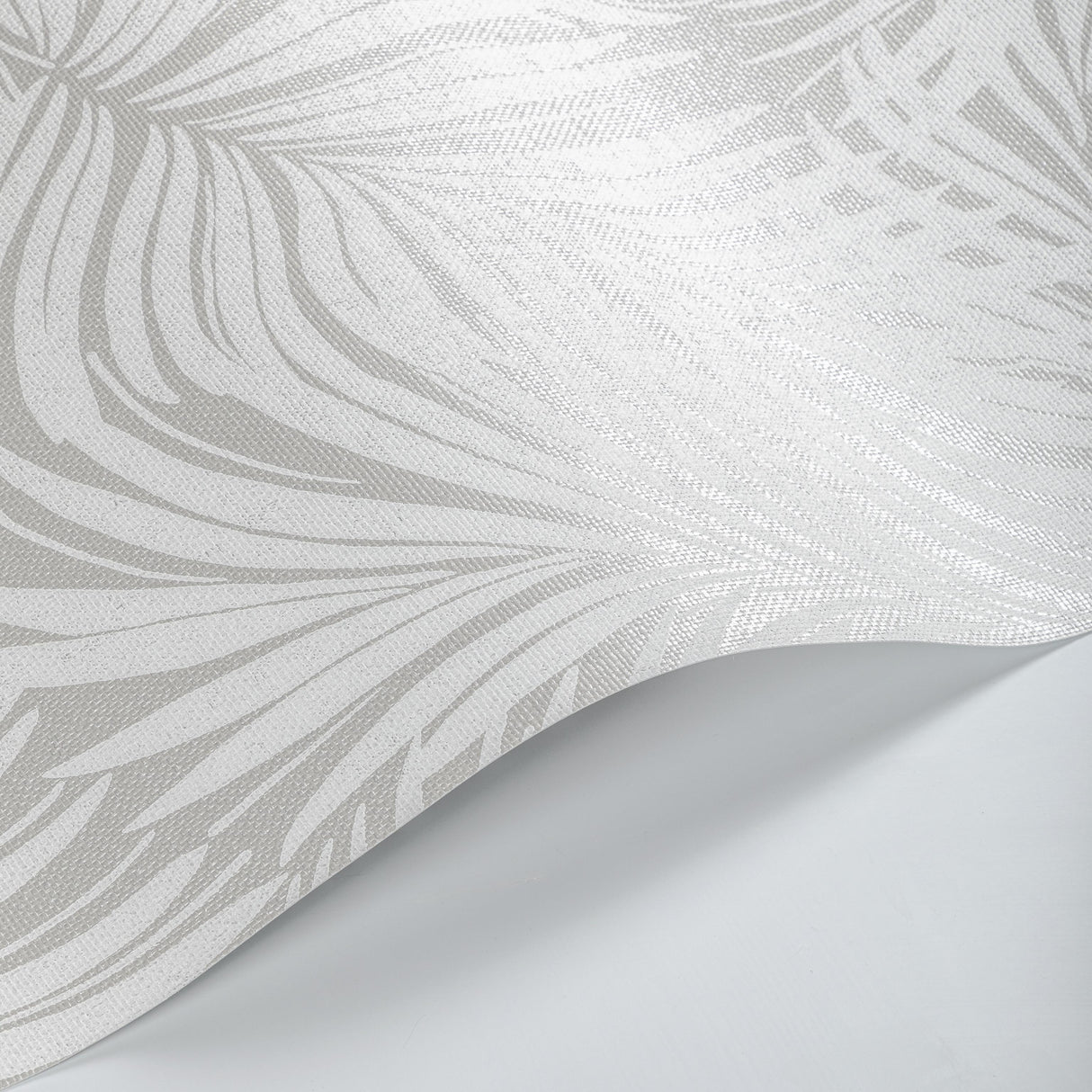 Kravet LEAF PAPERWEAVE SILVER Wallpaper