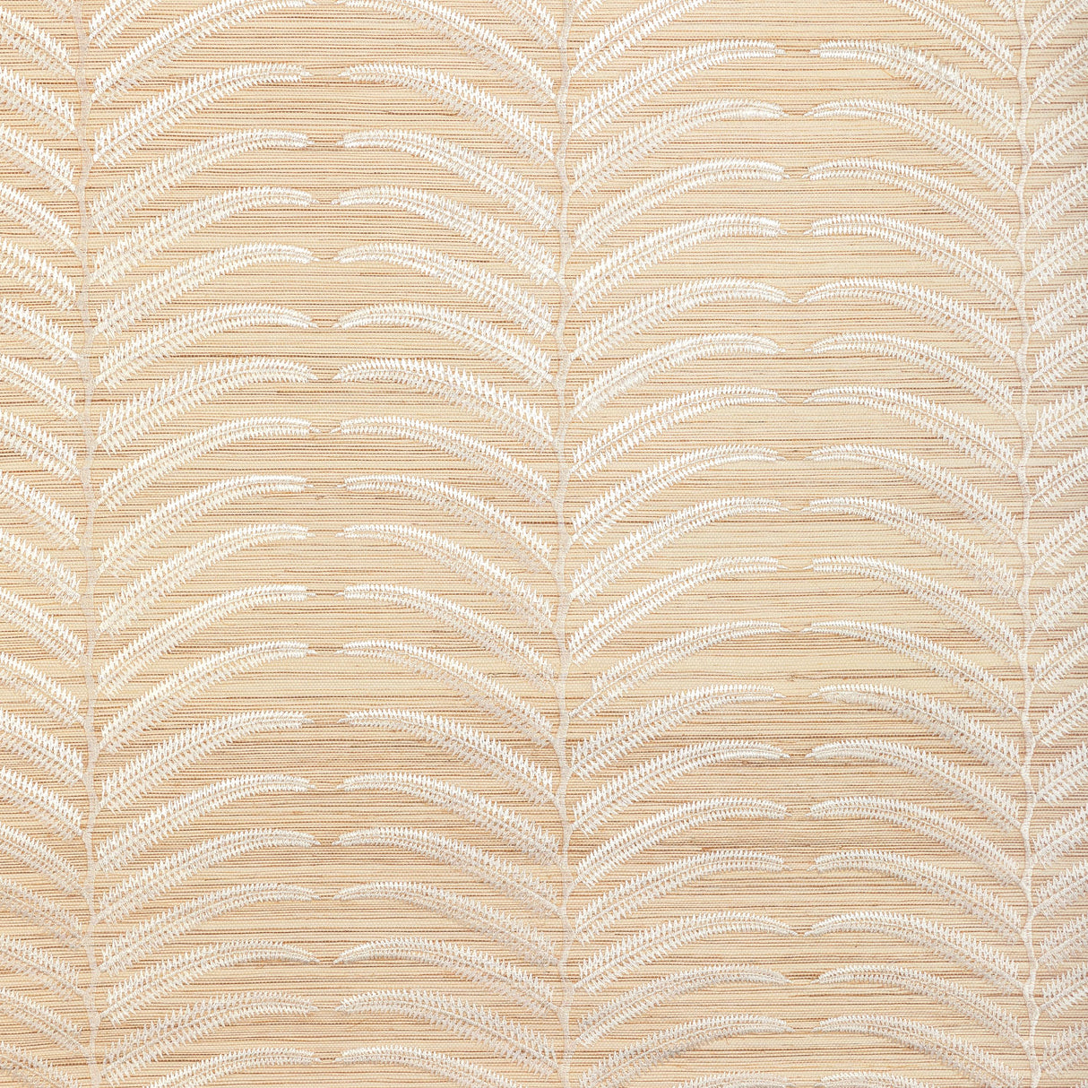 Kravet PLANTAE EMB SISAL IVORY Wallpaper