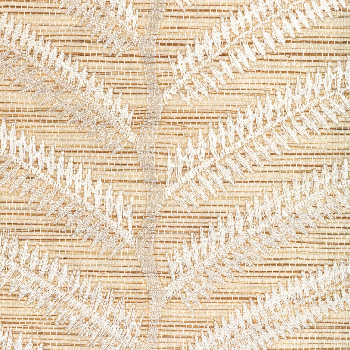 Kravet PLANTAE EMB SISAL IVORY Wallpaper