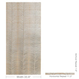 Kravet PLANTAE EMB SISAL GREY Wallpaper
