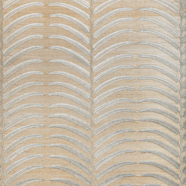 Kravet PLANTAE EMB SISAL GREY Wallpaper