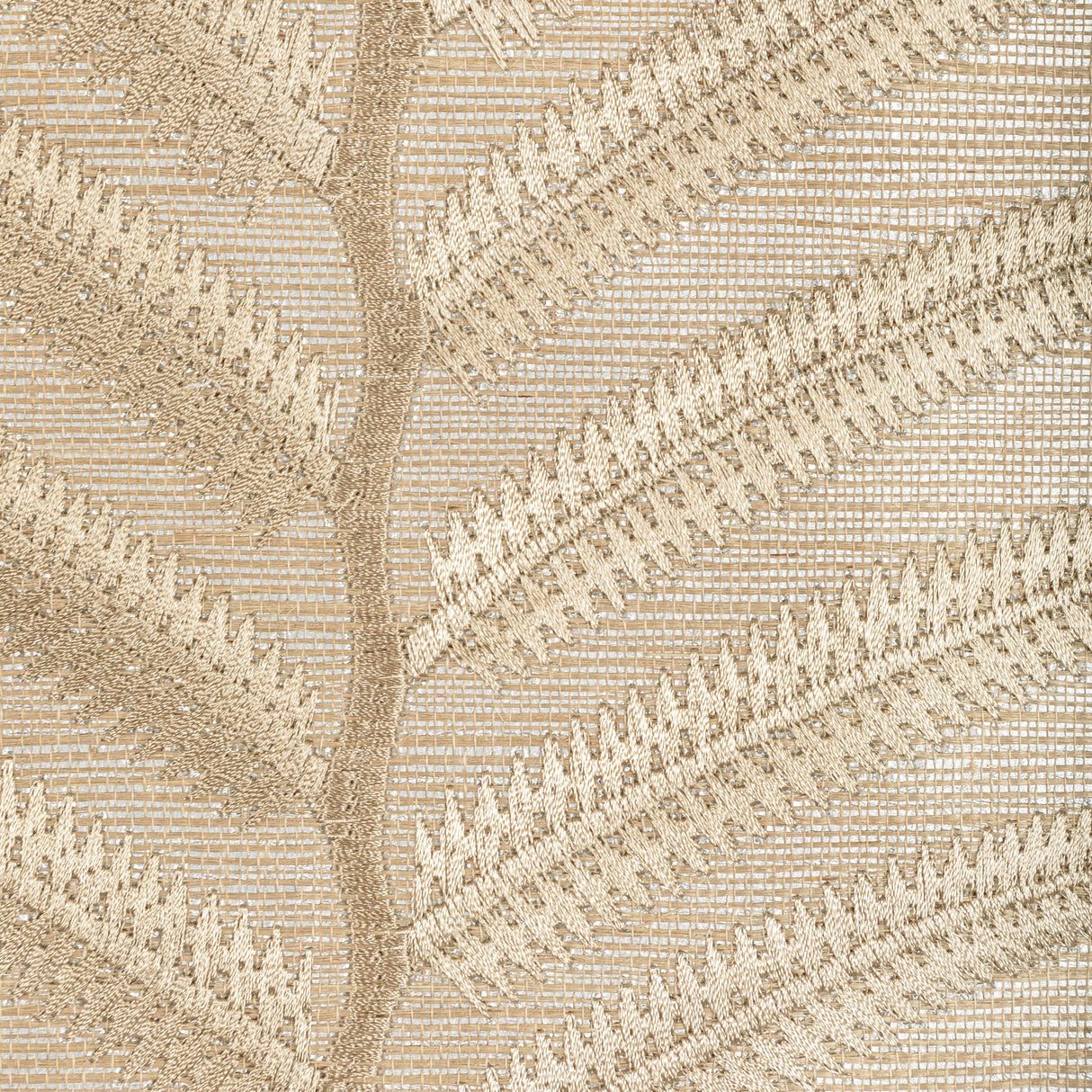 Kravet PLANTAE EMB SISAL SAND Wallpaper