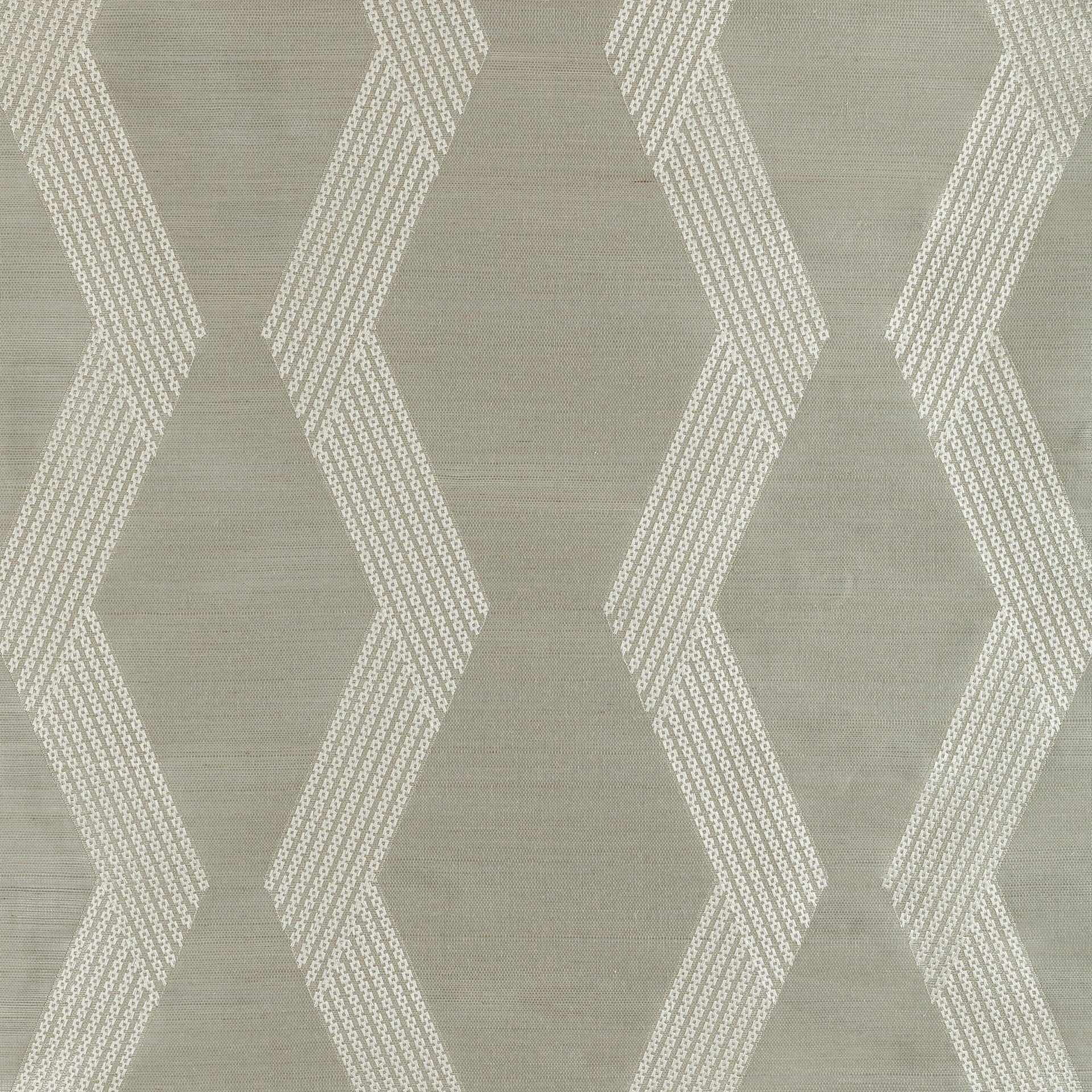 Kravet Chainlink Emb Sisal Grey Wallpaper