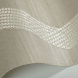 Kravet CHAINLINK EMB SISAL GREY Wallpaper