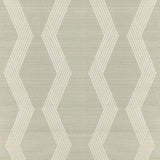 Kravet CHAINLINK EMB SISAL ICE Wallpaper