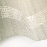 Kravet CHAINLINK EMB SISAL ICE Wallpaper
