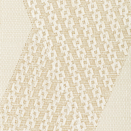 Kravet CHAINLINK EMB SISAL BONE Wallpaper