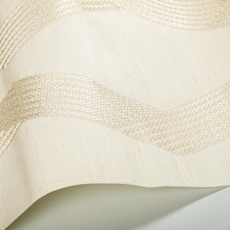 Kravet CHAINLINK EMB SISAL BONE Wallpaper