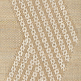 Kravet CHAINLINK EMB SISAL GOLD Wallpaper