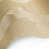 Kravet CHAINLINK EMB SISAL GOLD Wallpaper
