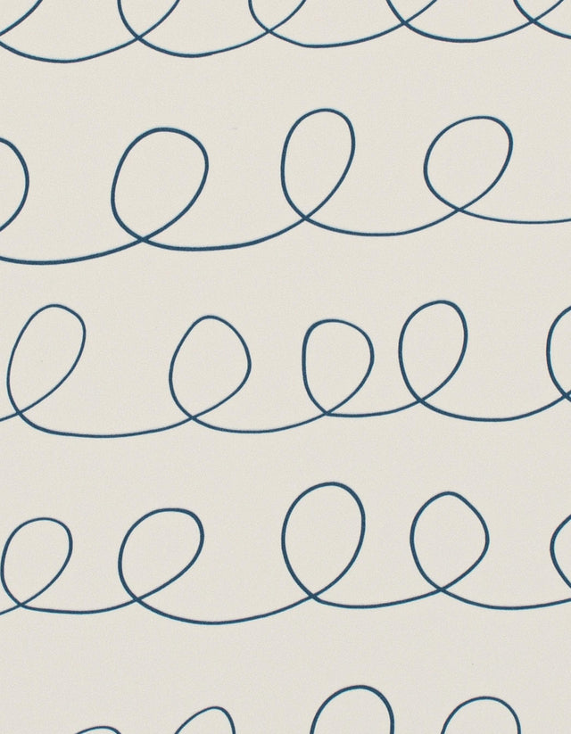 Winfield Thybony TRIFLE INK BLUE Wallpaper