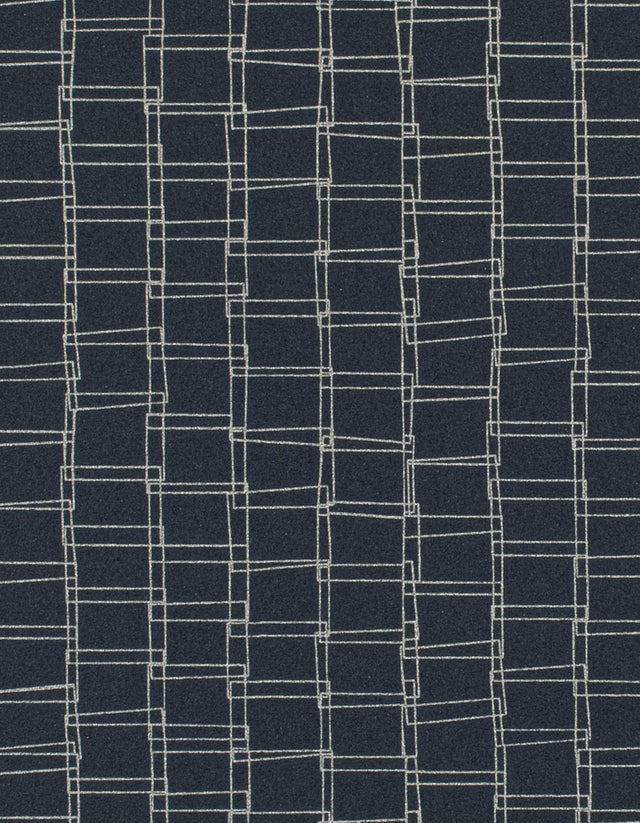 Winfield Thybony LOOPED INK BLUE Wallpaper