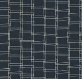 Winfield Thybony LOOPED INK BLUE Wallpaper