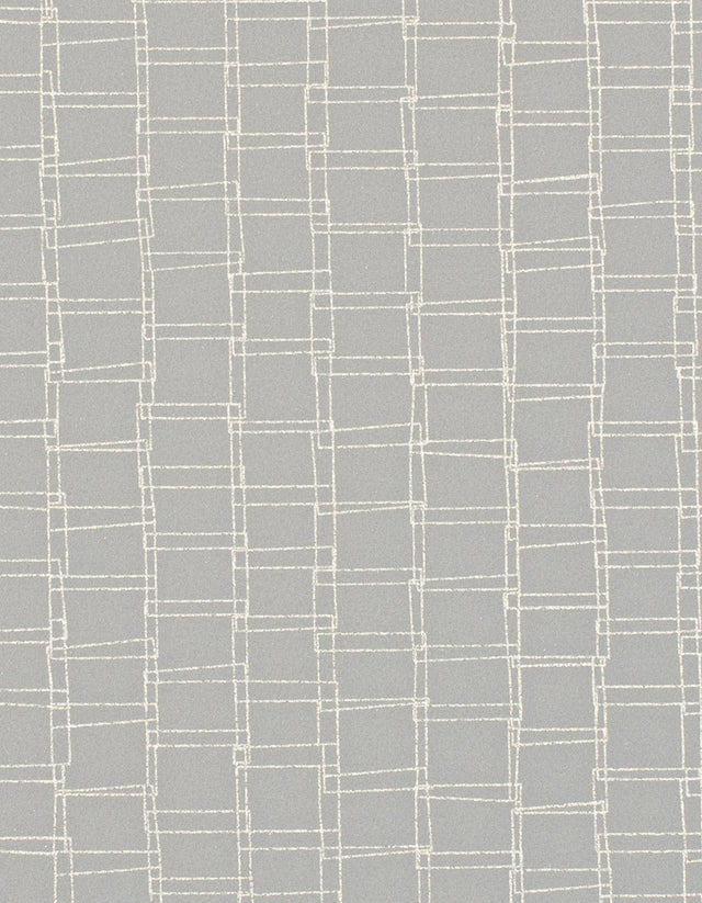 Winfield Thybony LOOPED SOFT GRAY Wallpaper