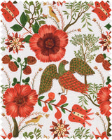 MindTheGap SZEKELY FOLK Natural linen Fabric