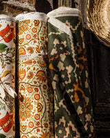 MindTheGap CSARDAS Natural linen Fabric