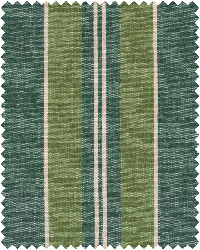 MindTheGap SZPVIZ STRIPE Heavy Linen Natural linen Fabric