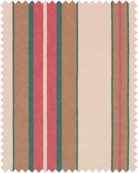 MindTheGap HERINA STRIPE Heavy Linen Natural linen Fabric