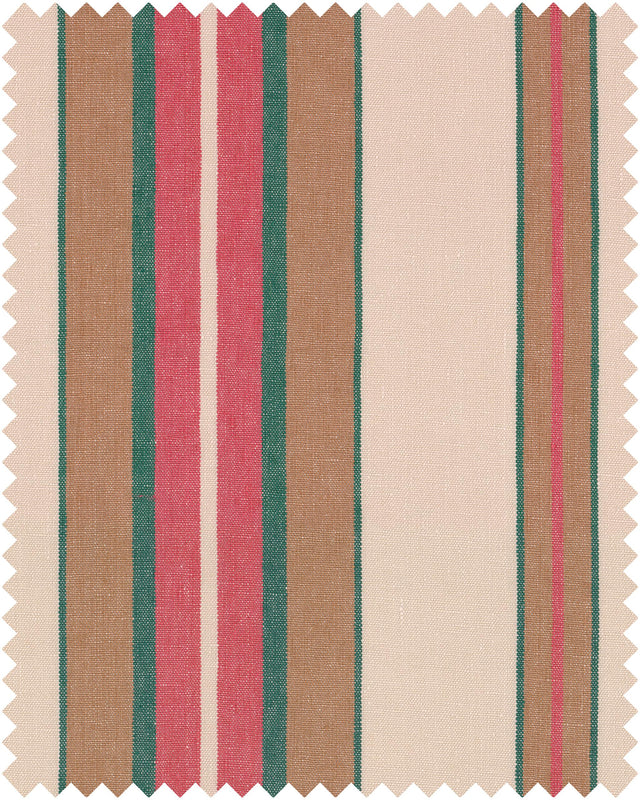 MindTheGap HERINA STRIPE Heavy Linen Natural linen Fabric