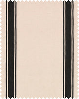 MindTheGap HAJDU STRIPE Heavy Linen Natural linen Fabric