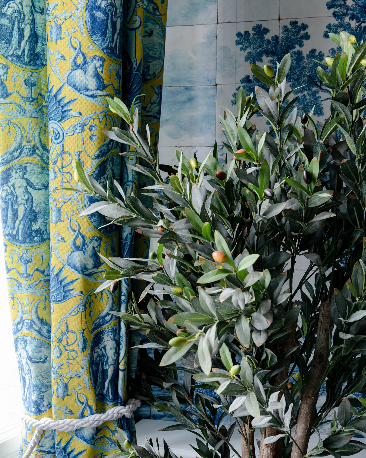 MindTheGap CALYPSO Natural Fabric Fabric